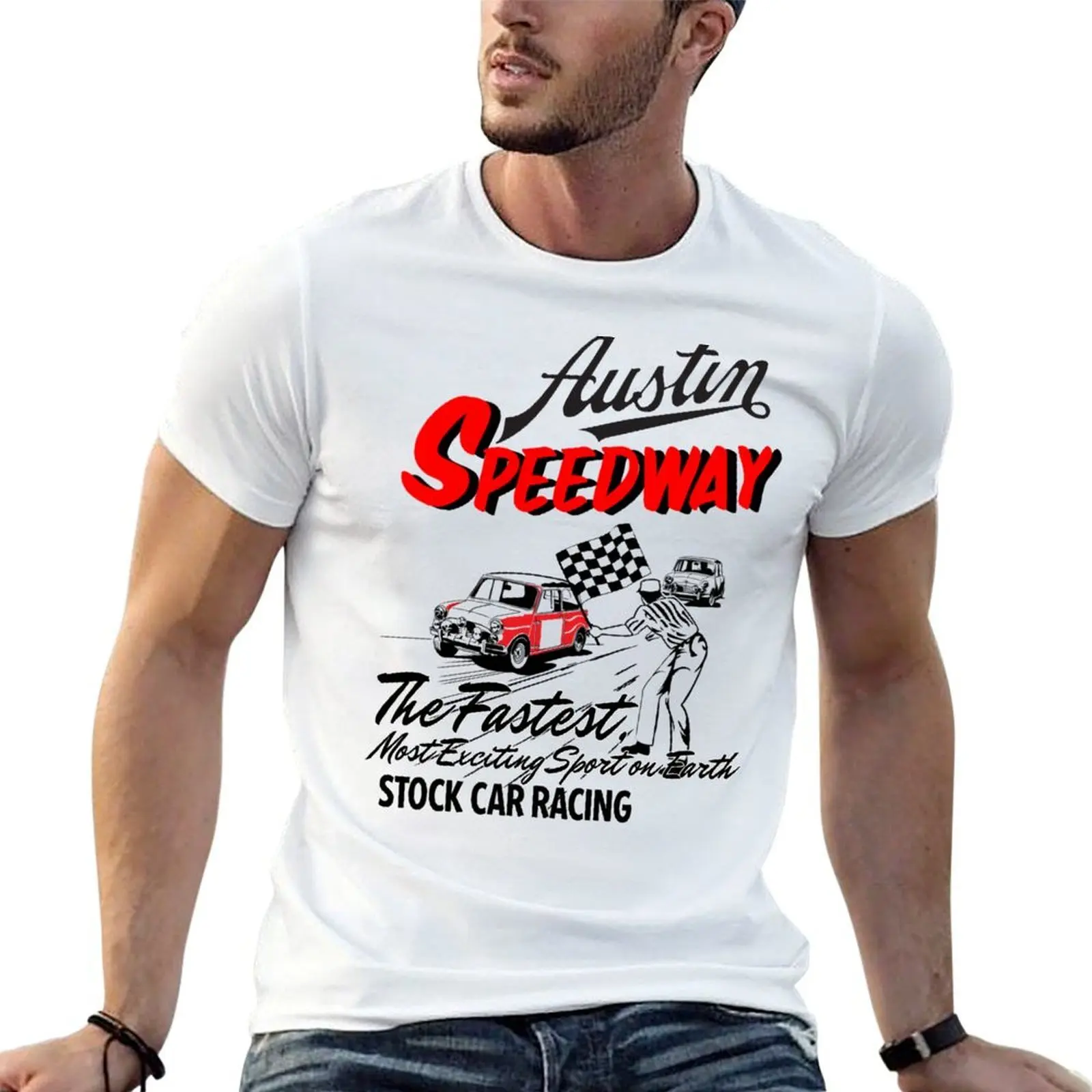 

Austen speedway T-Shirt t shirts for man graphic funny essential t shirt T-Shirt