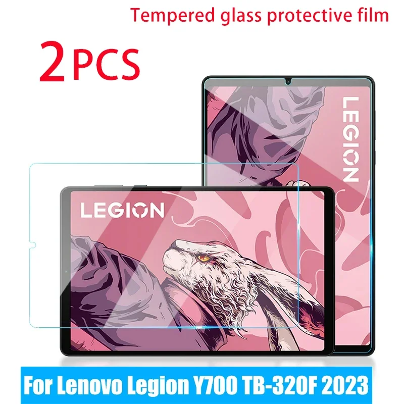 

2PCS Glass For Lenovo Legion Y700 2023 Galss 8.8" Steel film Tablet Screen Y700 2nd Gen TB-320F Toughened Protectective Film