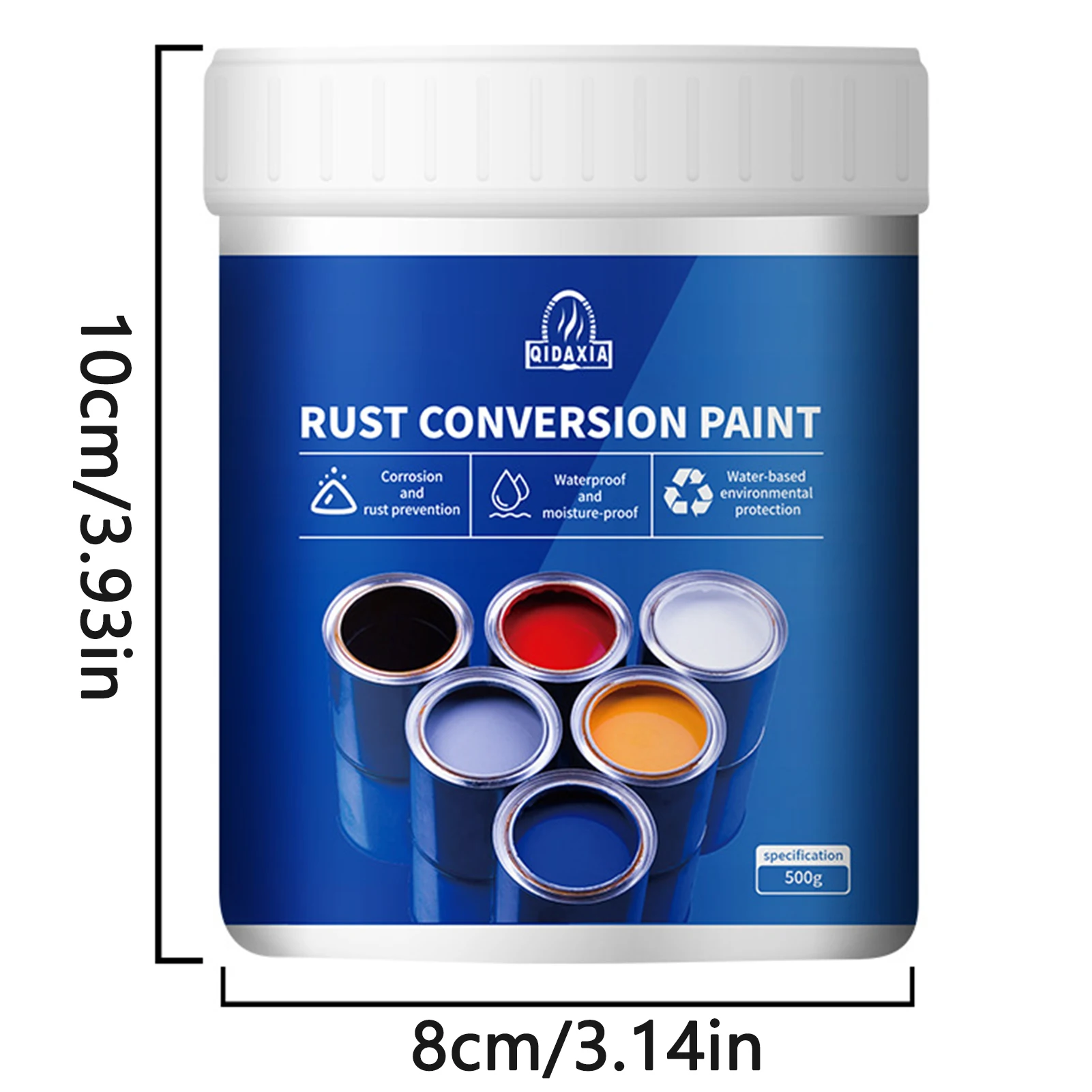 300g Rust Converter for Metal Weatherproof Long-Lasting Rust Converter for Metal Primer Lights and Faucets
