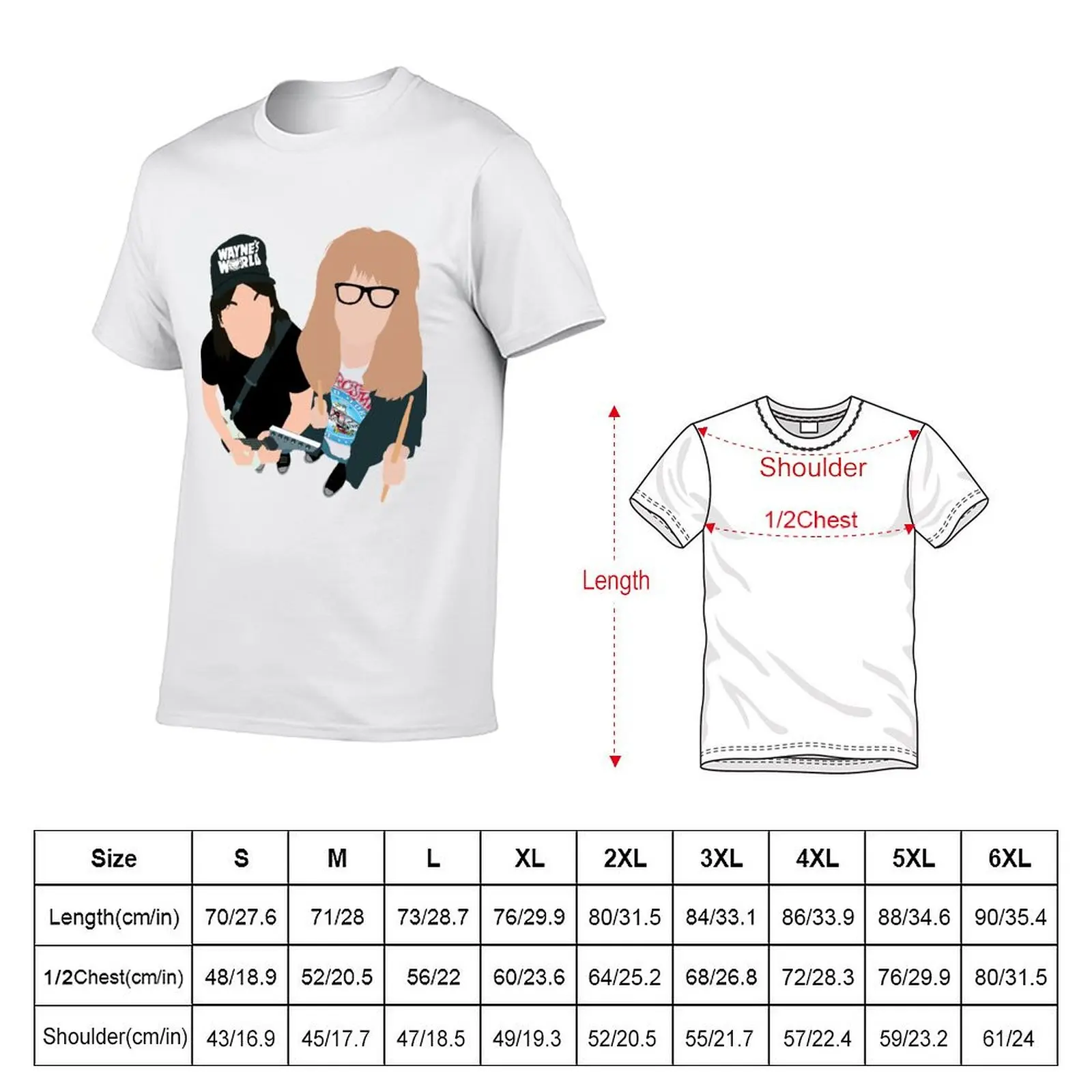 Secrets About Wayne's World T-Shirt Halloween Casual T-Shirt