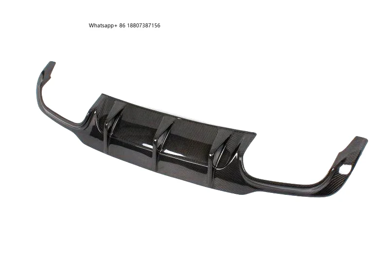 

For 2012 MercedesBenz W204 C63 Carbon Fiber Rear Bumper Diffuser Lip