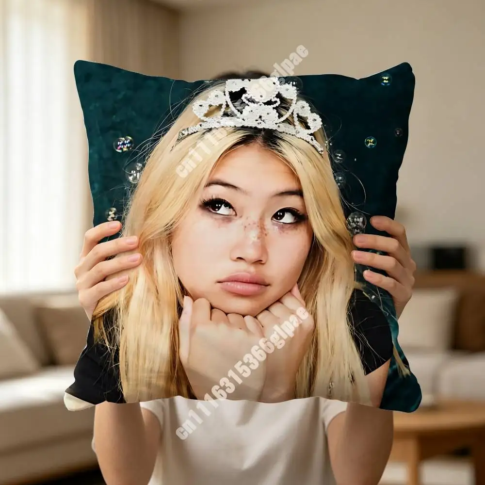 Pylon B-Beabadoobee Sun Has Set Printed Pillow Cover Sofa Couch Bedroom Cinema Home Theater Decoration