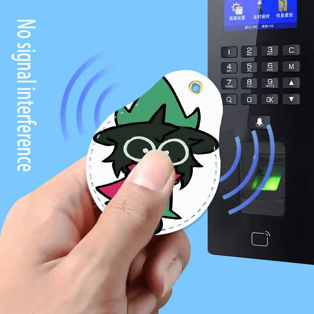 Spamton Game D-Deltarune For AirTag Case Card Sleeve Holder ID Credit Bank Access Keychain For Air Tag Shell