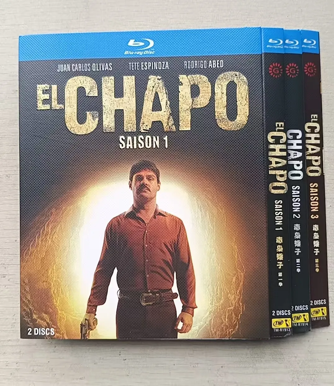 

El Chapo Season 1-3: 6-Disc Blu-ray disc