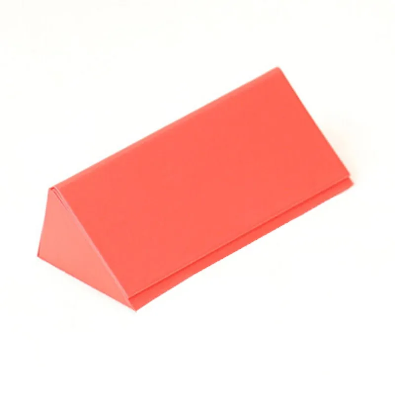 Red PU Leather Handmade Sunglasses Case Full-Set Glasses Packing Box Sets Spectacles Storage Cloth Eyewear Accessories