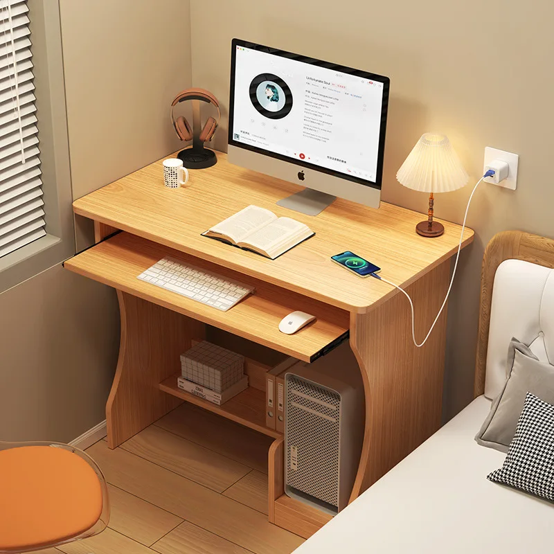 ez-student study computer table wooden laptop small brown computer table simple modern escrivaninha