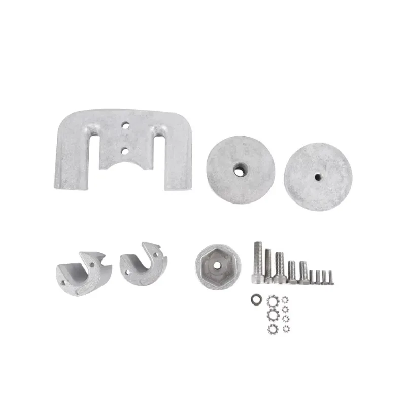 Marine Anode Protection Kit for  Outboard Motors Bravo 3 Kit 2004+ for Both Fresh and Salt Water Applications.