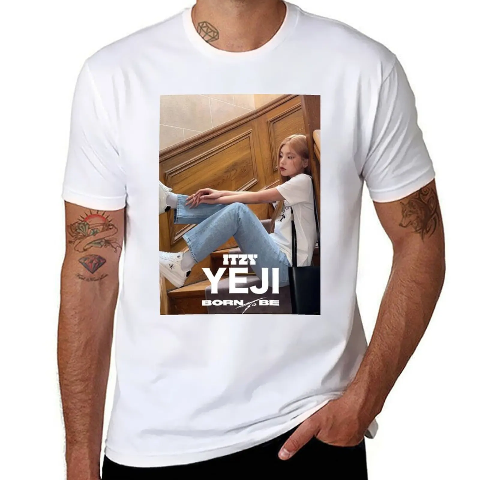 

ITZY Yeji T-Shirt t shirts with prints man t shirts for men T-Shirt