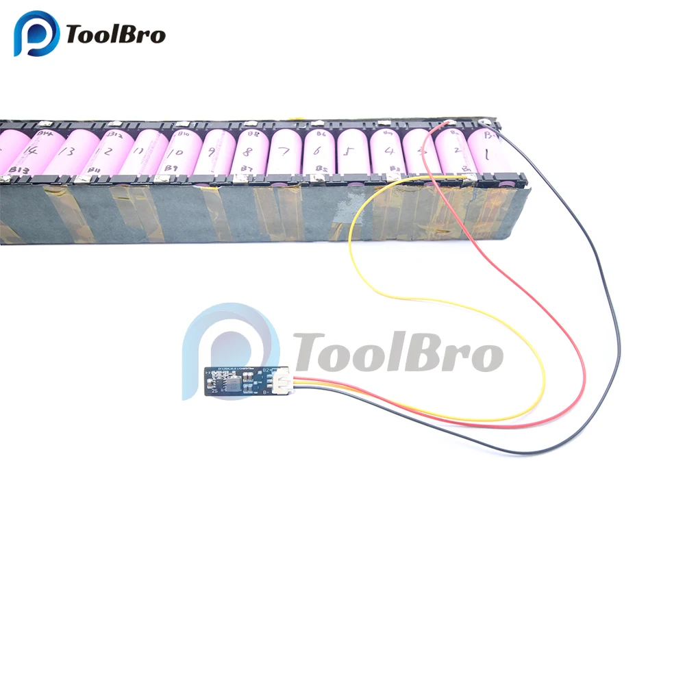 1.2A 2S High Current Equalizer Module Li-Ion Lifepo4 Lithium Battery Active Balancer Energy Transfer Bms