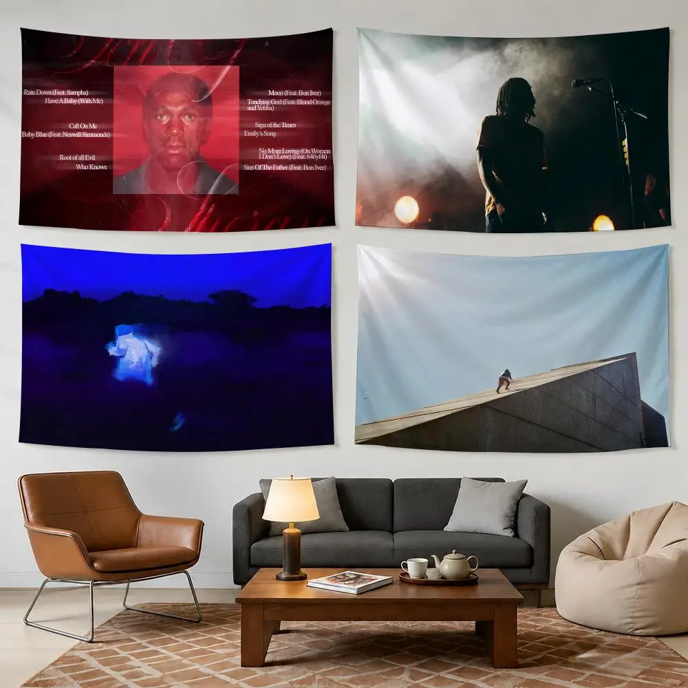 D-Daniel Caesar Hip-hop rapper Tapestry Bedroom Living Room Bar Party House Home Dorm Interior Wall Decor Background Banner