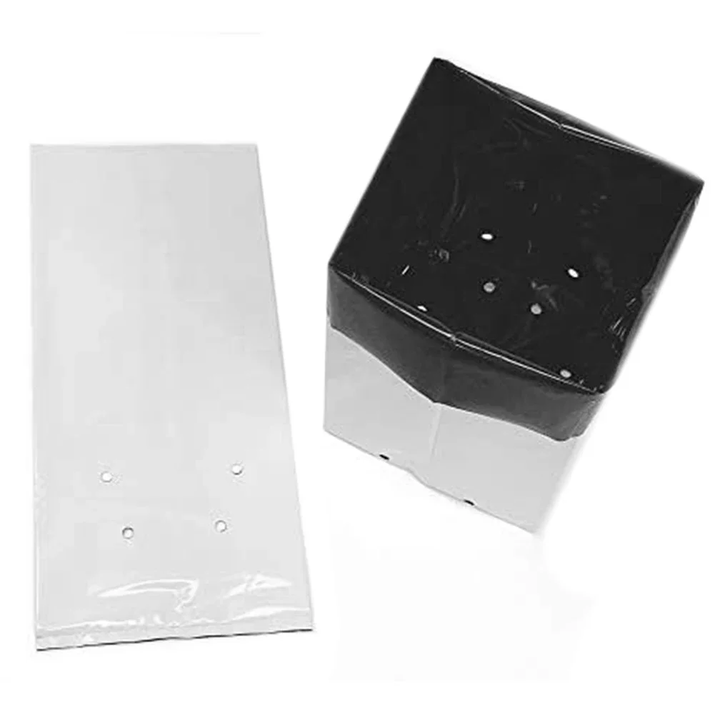 

Set of 50 Vegetable Growth Bags PE Material with Efficient Drainage Reflective Design for Healthier Plant Development