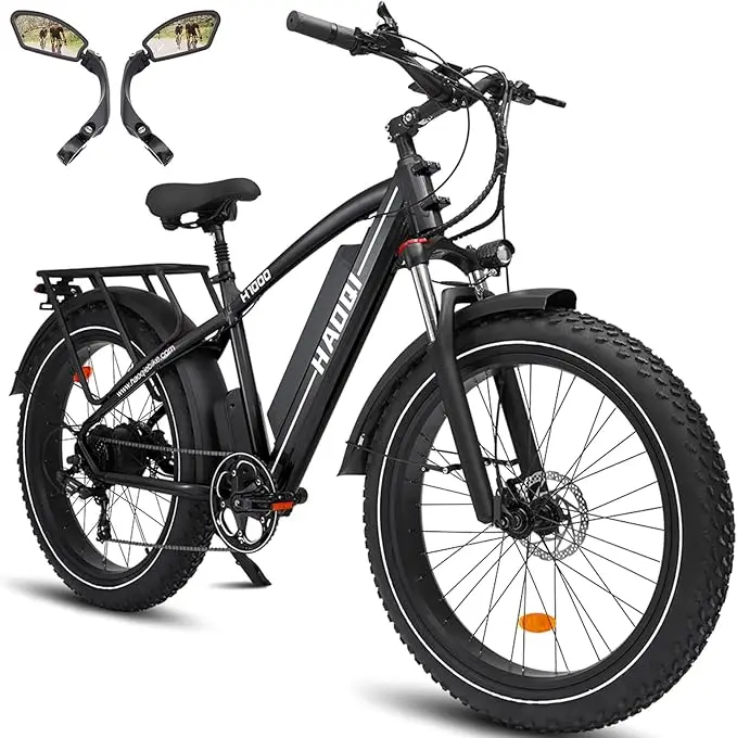 HAOQI Leopard Pro adult E-bike 750W 48V  commute Electric Bike,26-inch tire city ebike