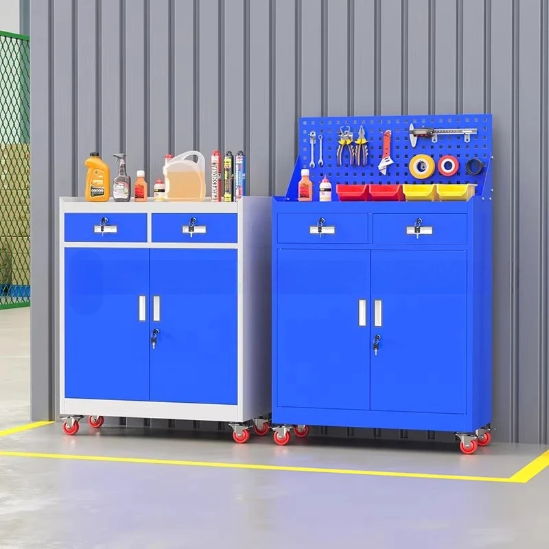 Heavy Tool Cabinet Workshop Multifunctional Hardware Iron Cabinet Tool Storage Cabinet Auto Repair Drawer Storage