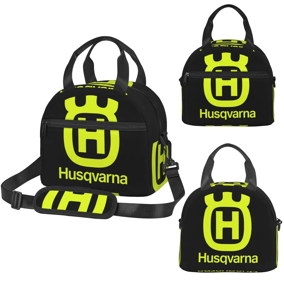 

Термосумка для обедов H-Husqvarnas для детей, школьный термоконтейнер, портативная сумка-холодильник для еды