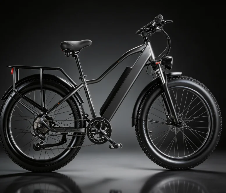 Overseas warehouse electric bicycle snowmobile RX20 new delivery bicycle shock absorption mountain bike rough tire ebike