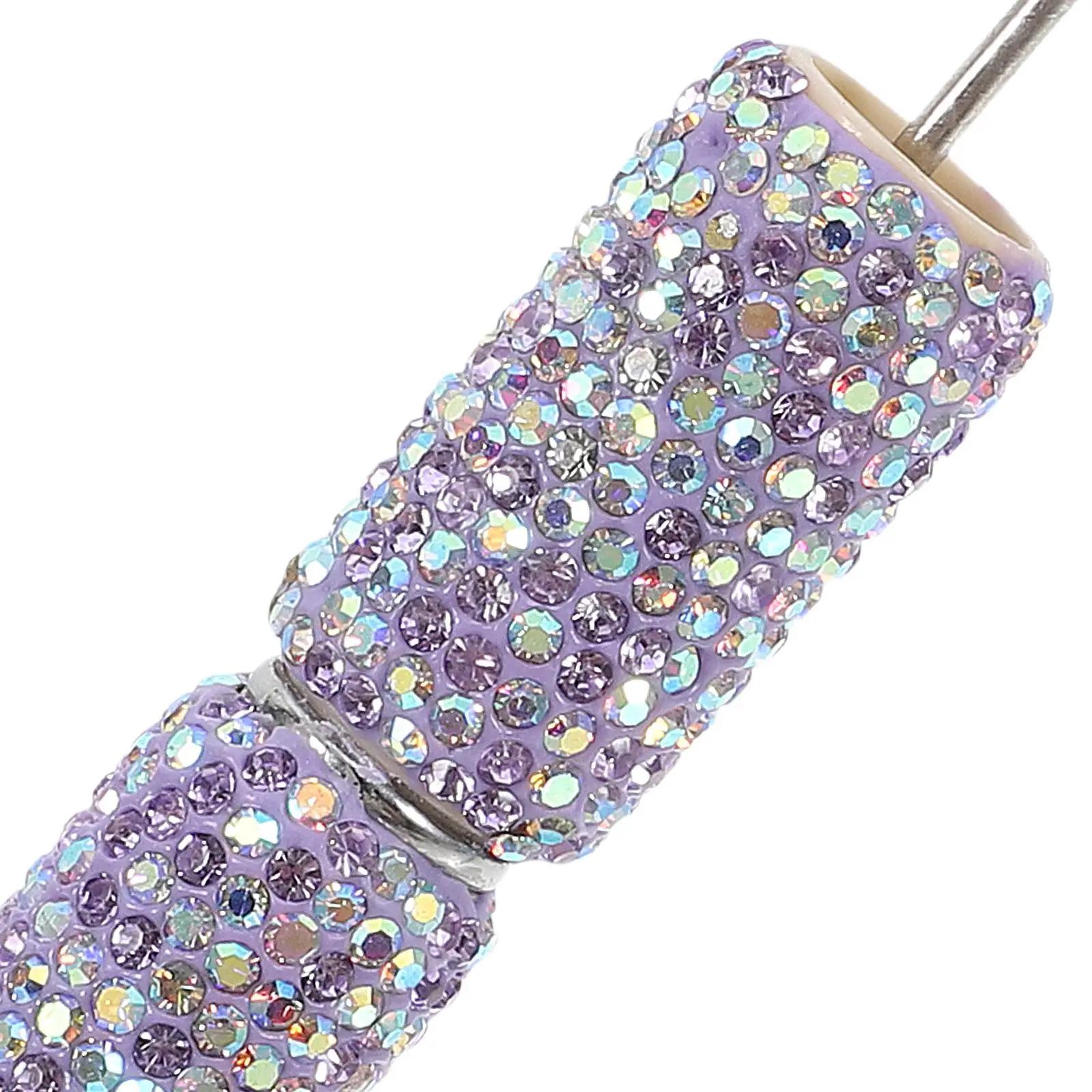 2 قطعة أقلام حبر جاف الماس عبوات قابلة للخرز جميلة النساء مكتب المدرسة هدايا فريدة جوهرة الأسود ورأى نصائح أدوات الكتابة