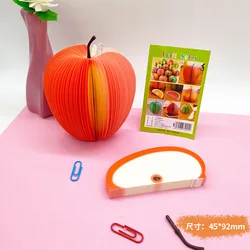 1 Pc Fruit Scrapbooking Note Memo Pads Portable Scratch Paper Notepads Post Sticky Diy Fruit Pear Shape Convenience Stickers