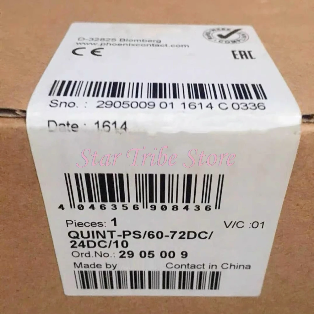 QUINT-PS/60-72DC/24DC/10 QUINT POWER 2905009 DC/DC Converter 24VDC/10A Fast Ship