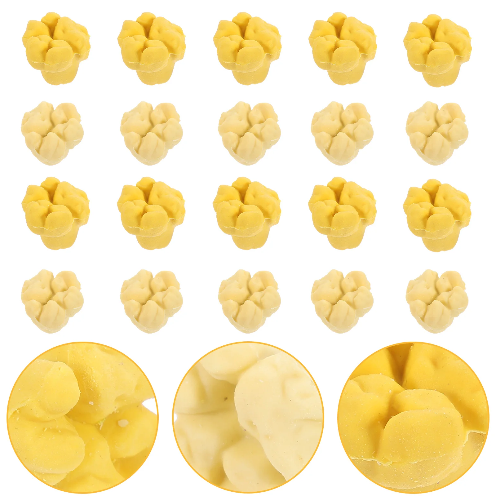 Creative Eraser Popcorn Shaped Kids Stationery Cartoon Rubber School Classroom Rewards Party Favors Learning Supplies
