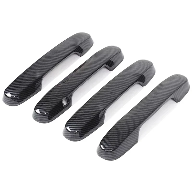 

For Honda Pilot 2023 2024 ABS Carbon Fiber Car Exterior Door Handle Cover Trim Accessories