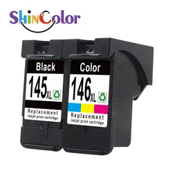 ShinColor for Canon 145xl 146xl Ink Cartridge Replacement for Canon TS201 TS301 3110 TR4510 iP2820 MX491 MG2410 2510