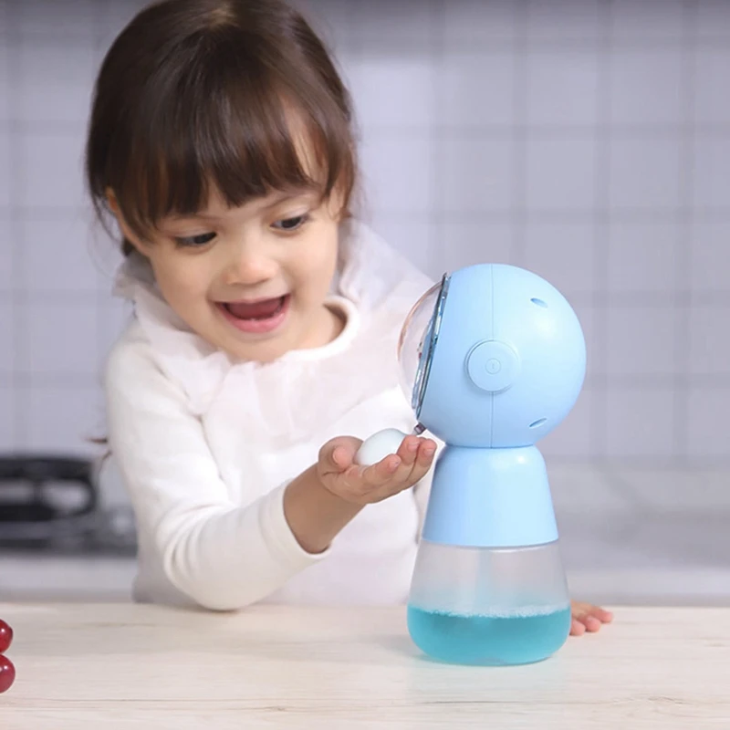 320Ml Automatic Foam Soap Dispensers Spaceman Bathroom Smart Washing Hand Machine With Type-C Charging High Quality