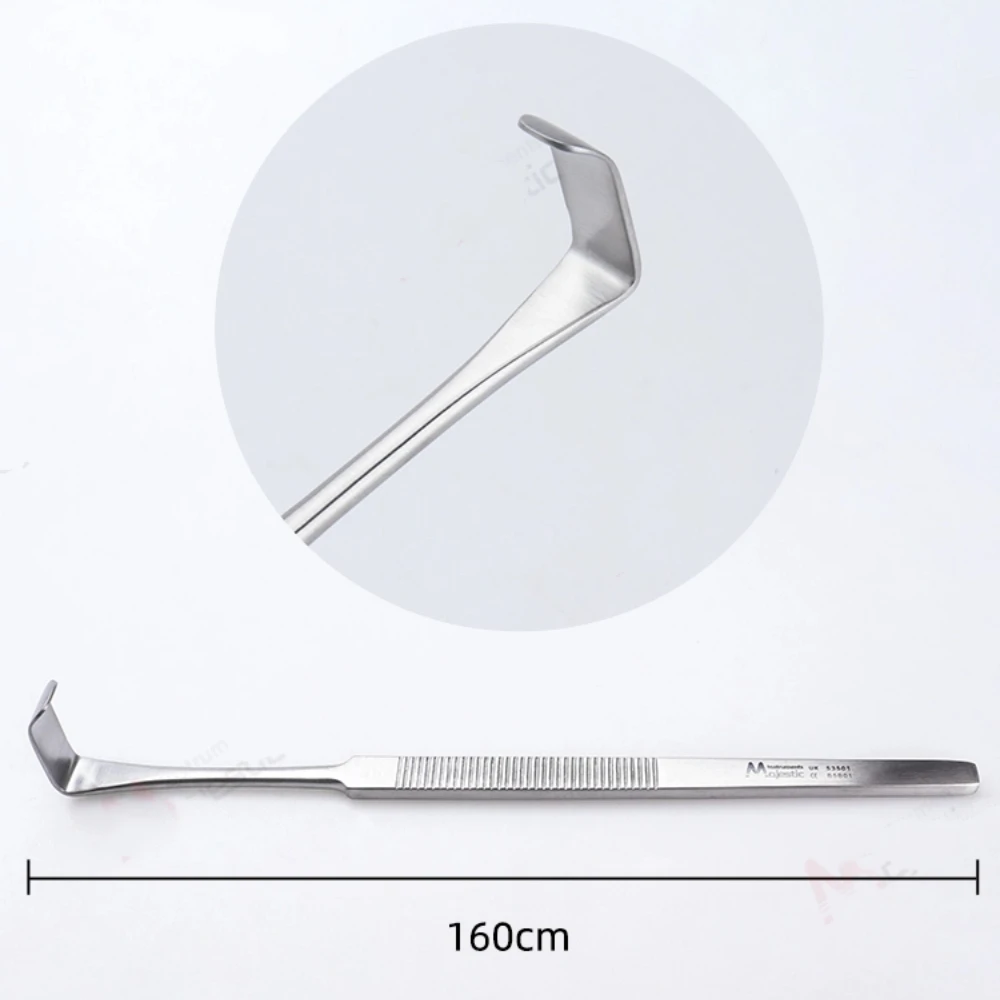 Tissue Retractor Gingival Pull Hook Oral Implant Instruments Dental Pets Orthopedics Skin Retractor Stainless Steel Three Teeth