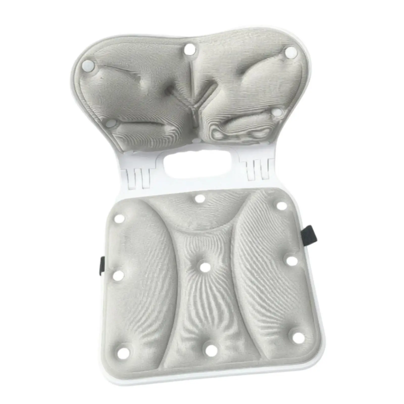 for seat-and-Back Support Cushion Ergonomic Chair Support Cushion with Straps Contoured Breathable for Office, Outdoor