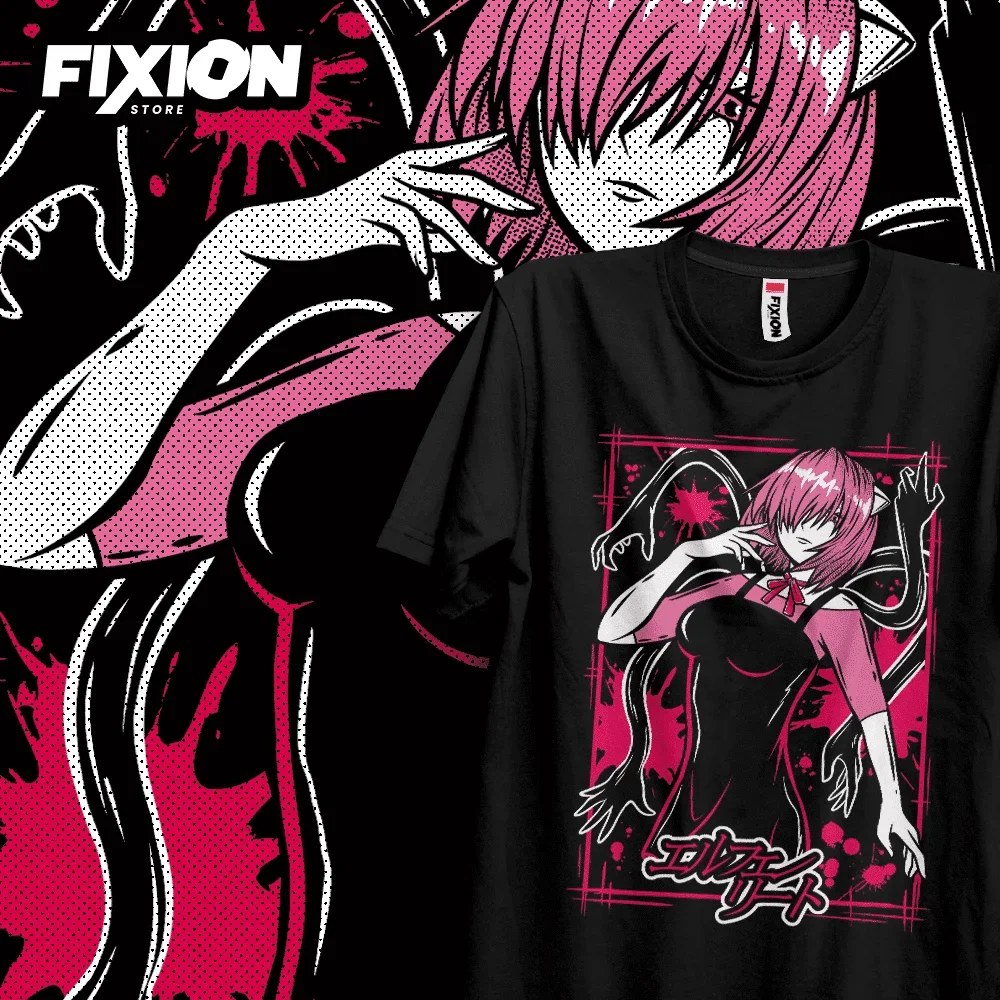 T-shirt For Anime Elfen Lied –  Abril – [Blanca] Mange Tee