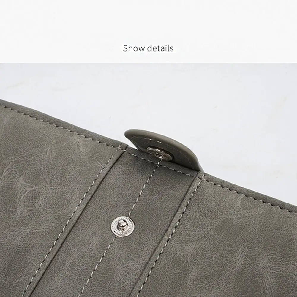 Creative RFID Anti-Theft PU Passport Bag Purse Card Holder Passport Clip Passport Cover RFID Anti-theft Card Storage Bag Women