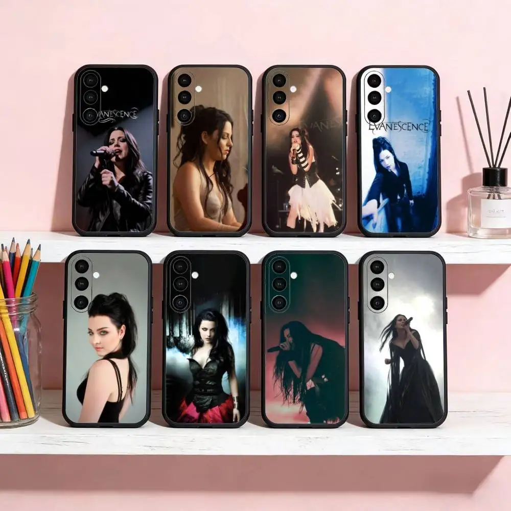

E-Evanescence Fallen A-Amy Lee Phone Case For Samsung Galaxy A20,21s,22,31,32,52,53,72,73,80,91 Soft Black Shell