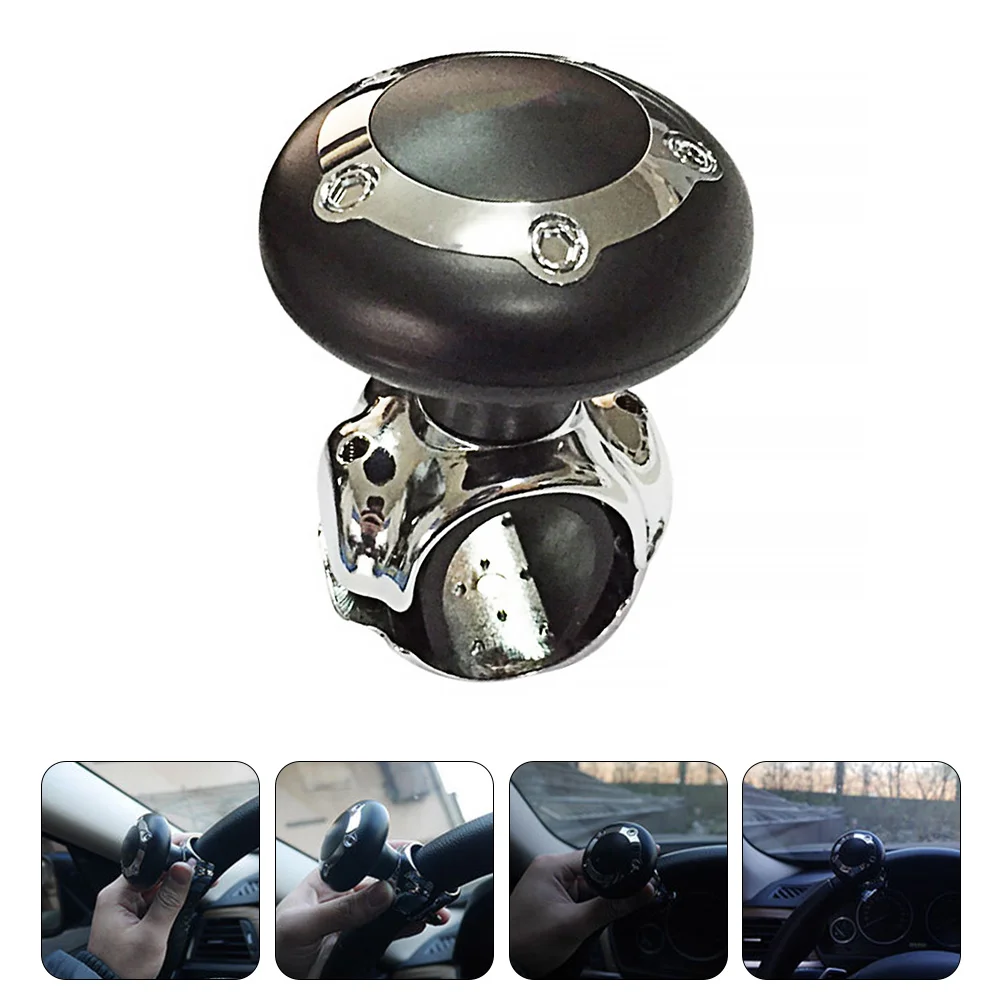 Steering Wheel Assist Ball Power Handle Knob Gear Assisted Turning Helper Car Grip