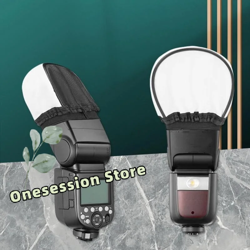 1/3PCS Softbox Portátil Universal para Flash – Mini Difusor Dobrável para Speedlights e Câmeras DSLR, Suaviza Luzes Intensas para Retratos