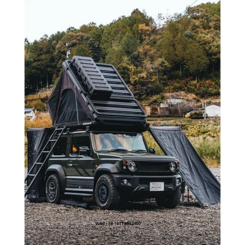 car roof tent 2026 waterproofing pickup truck rear hood triple door tour roof rack expansion forjeep