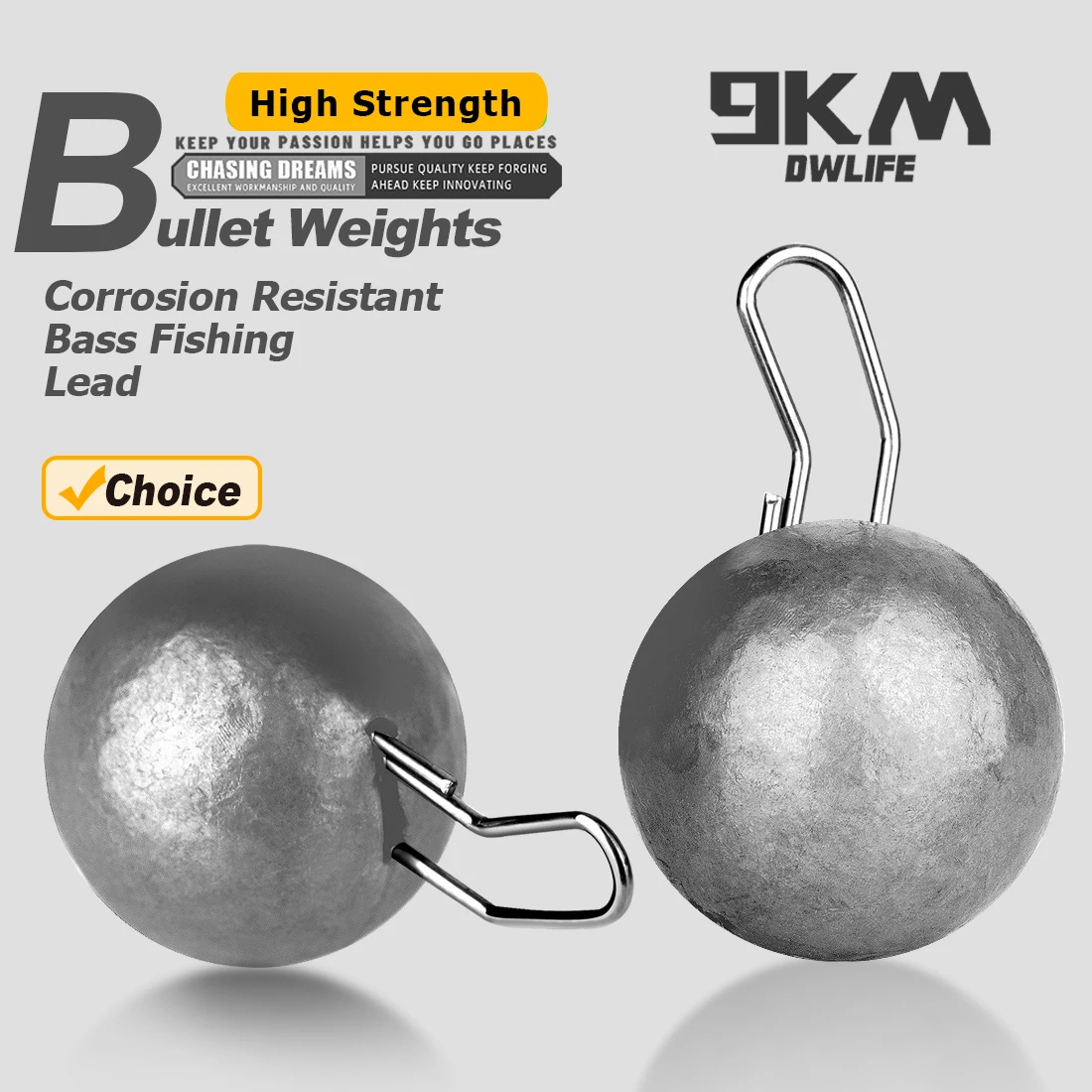 9KM Cheburashka Gewichte Cheb Ball Sinkers Süßwasser, 10~30 Stück Bulk