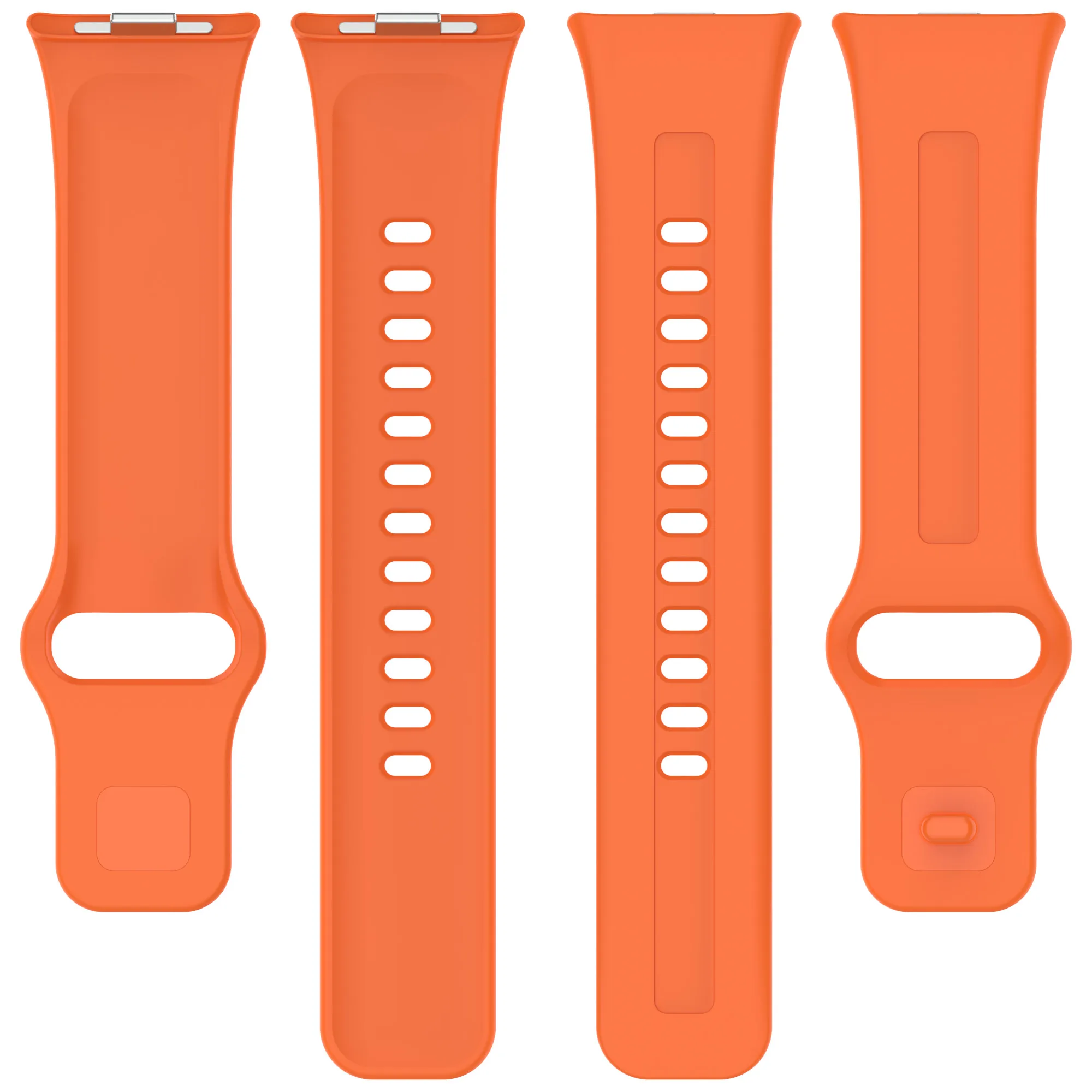 Original atmungsaktives Silikonarmband für Redmi Watch 6 Active, Ersatz-Uhrenarmband, Armband Correa für Xiaomi Band 10 9 8 Pro – Detail 2