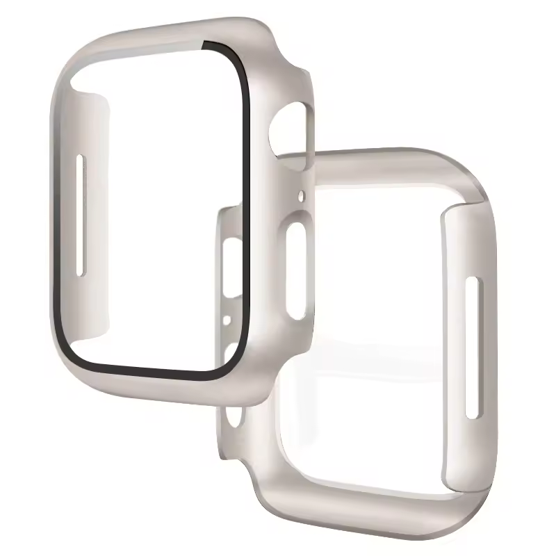 Tempered Glass+Cover For Apple Watch 11 10 9 8 7 46mm 42mm PC Bumper Screen Protector Case iWatch Series 7 6 5 4 SE3 44 40 45mm - Image 11