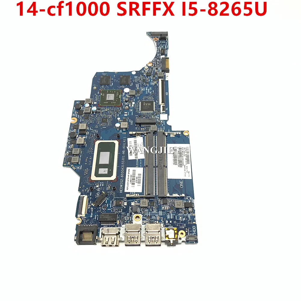 

6050A3023801-MB-A01 For HP TPN-I130 14S-CF 14S-CR 14-CF 14S-CS Laptop Motherboard L38210-601 L38210-001 With i5-8265U