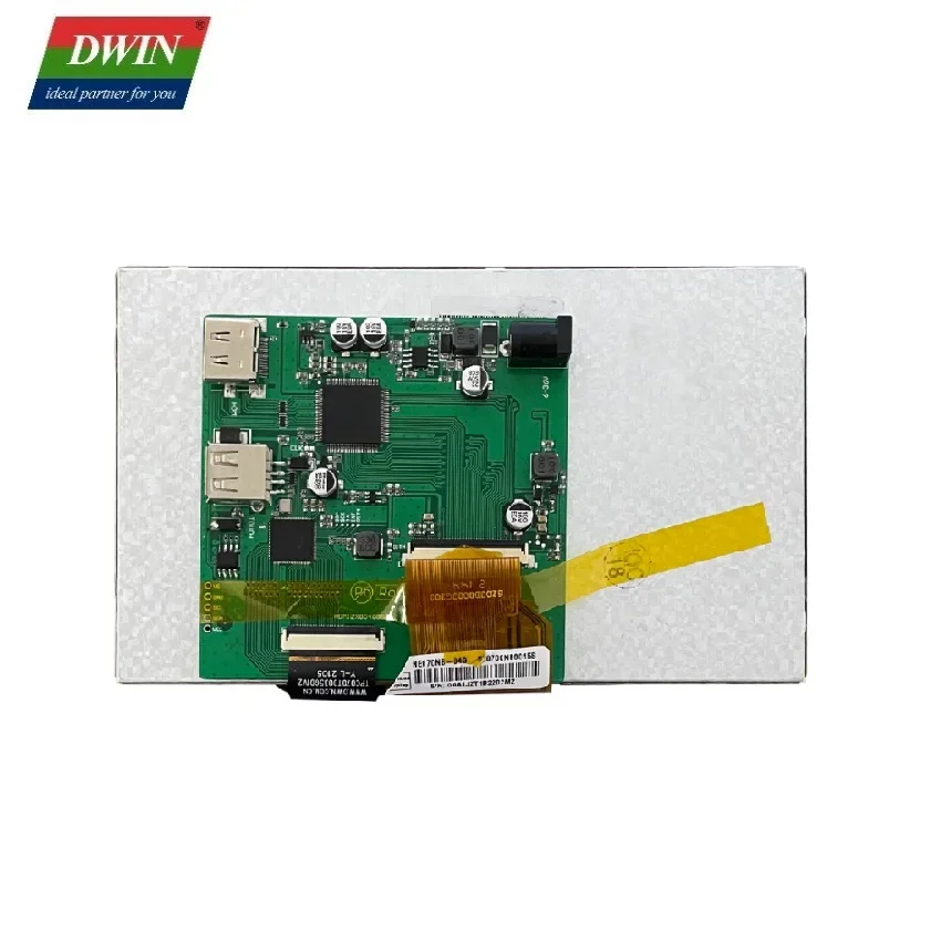 2026 DWIN Industrial Panels Touch Screen TFT LCD Module 7 Inch IPS HD-MI Display Monitor 600nit Raspberry Monitor Controller