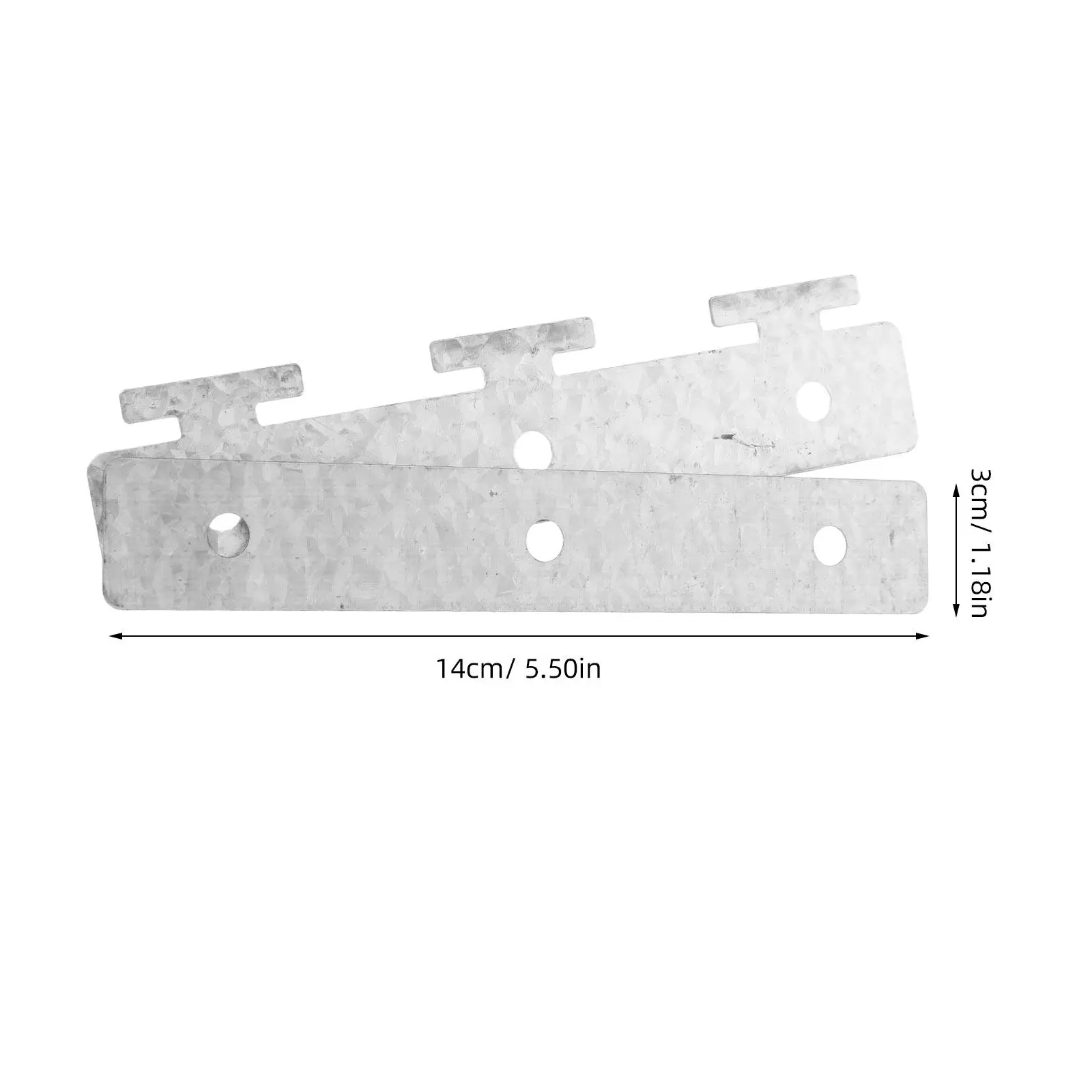 5Pcs Universal Door Strip Curtain Hanger Easy Install Plastic Bracket Precision Mounting Hardware Vinyl Curtain Mounting