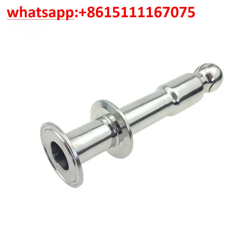 360° Rotating CIP Spray Ball, Clamp Type SS304 Tank Cleaning Nozzle, 1.5