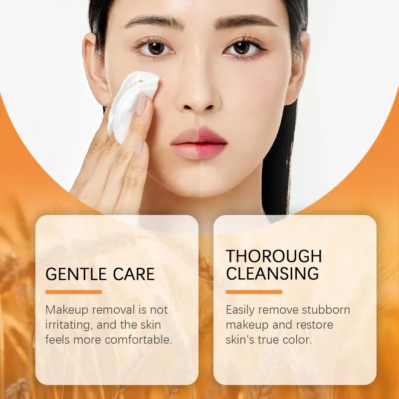 EELHOE Organic White Rice Skincare Set Moisturizing Brighting Smoothing Fine Lines Facial Cleansing Eye Cream Cleanser Toner