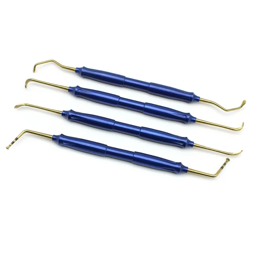 4Pcs/Set Dental Titanium Steel Advanced Sinus Kit Dask Tool Dental Implant Sinus Lifting Elevation Hand Instruments - Image 4