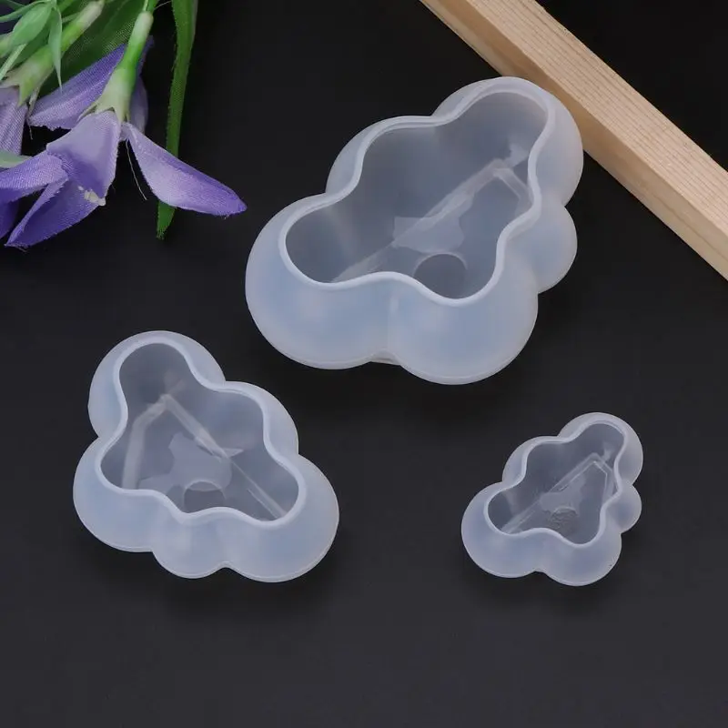 Handmade DIY Jewelry Making Epoxy Resin Mold 3D Cloud Silicone Mold Easy Release