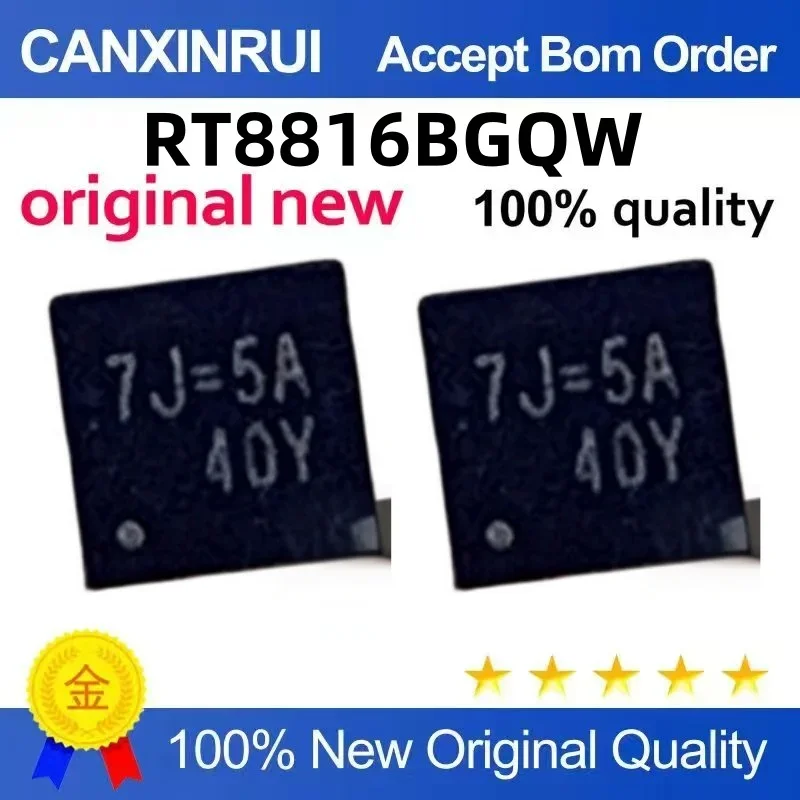 

(5-100 pieces) RT8816BGQW RT8816AGQW rt8856a 7J=7J=D3 7J=3E QFN RT8816B
