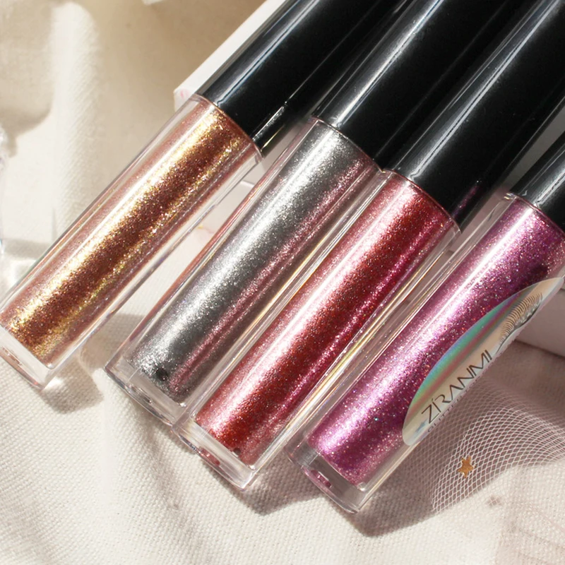 เพชร Glitter Eyes มาสคาร่าธรรมชาติหนากันน้ำเหงื่อมาสคาร่ากันน้ำยาวนานทนทาน Eye Make-Up แต่งหน้าผลิตภัณฑ์