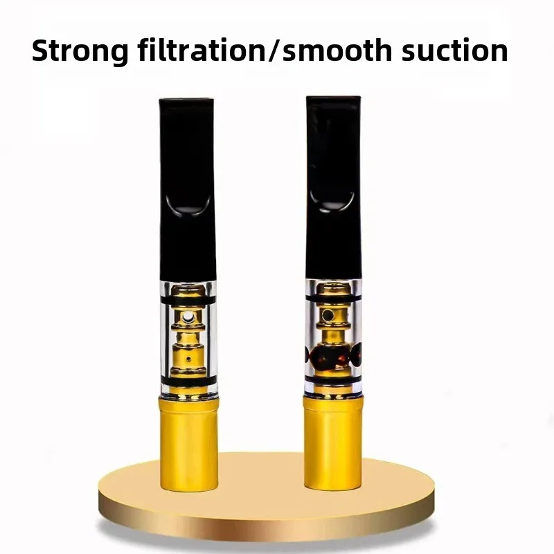 New 5Pcs/Lots Food-Grade Plastic General cigarettes types Slim Woman Disposable Cigarette Puffs Holder Triple Filter Mouthpiece