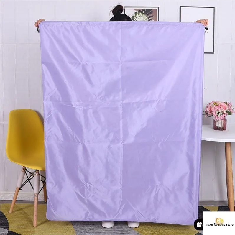 ถุงคลุมกันฝุ่นขนาดใหญ่ ผ้าคลุมเตียงแบบพับได้ สำหรับเตียงนอน ป้องกันฝุ่นละออง จัดระเบียบบ้าน
