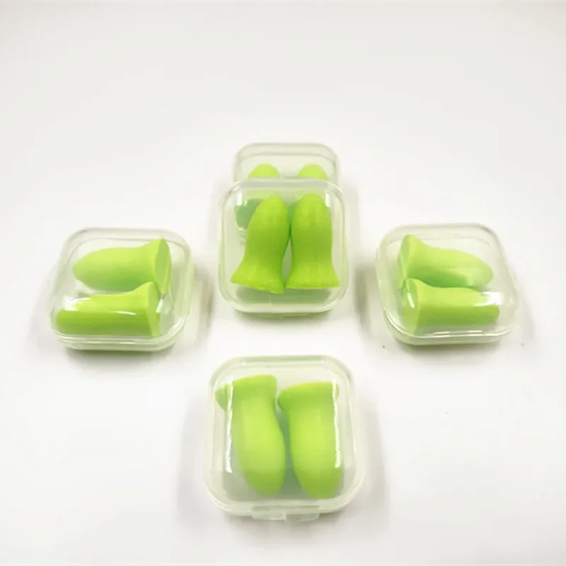 Soundproof Sleeping Ear Plugs Earplugs for Sleeping Special Mute Soft Slow Rebound Student Anti-Noise Protection Earplug