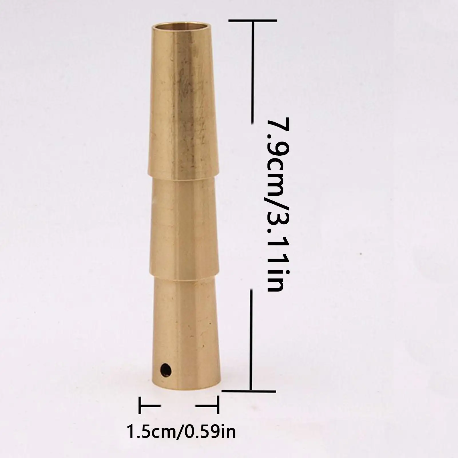 Portable Brass Deer Call Whistle Multifunctional Animal Decoy Caller for Deer Crow Squirrel Bird Outdoor Camping Hiking Survival